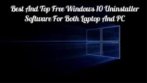 windows 10 best uninstaller