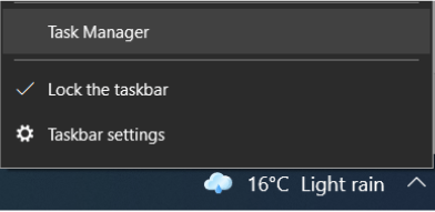 Launch Task Manager