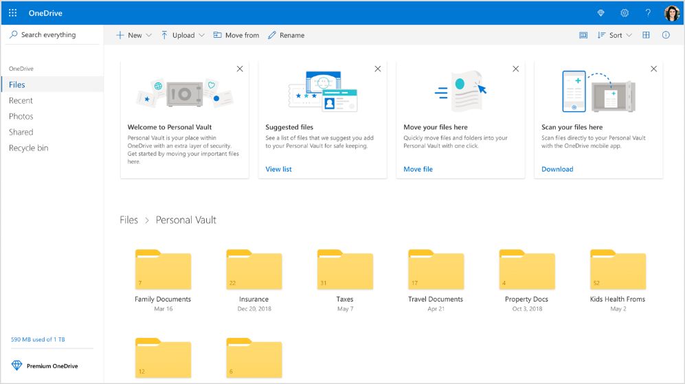 How to use OneDrive