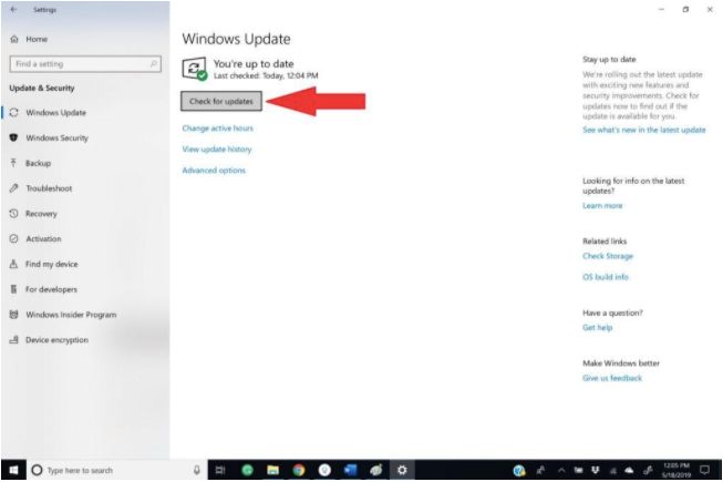 Update the USB drivers In Windows 10