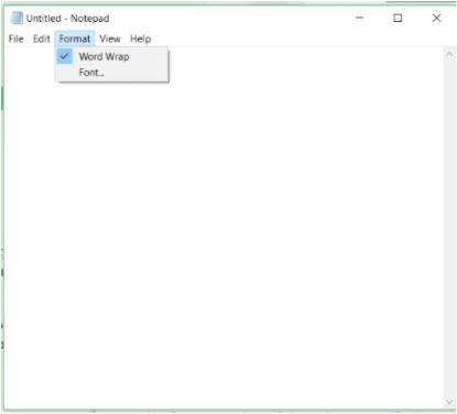 Get Help with Notepad in Windows 10