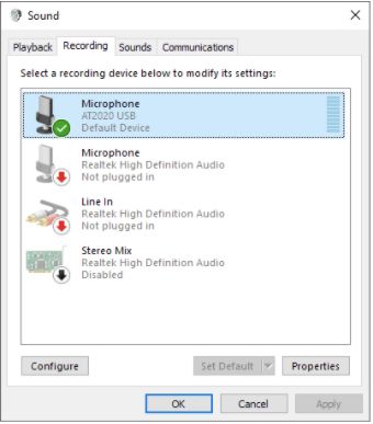 Set Up Microphone In Windows 10