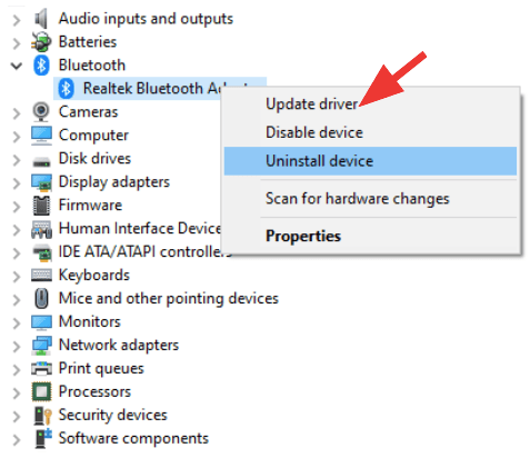 Bluetooth Connection Problems on Windows 10