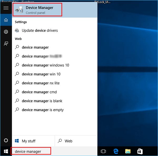 reinstalling the intel driver in Windows 10