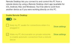How to Use Remote Desktop to Connect To a Windows 10 PC