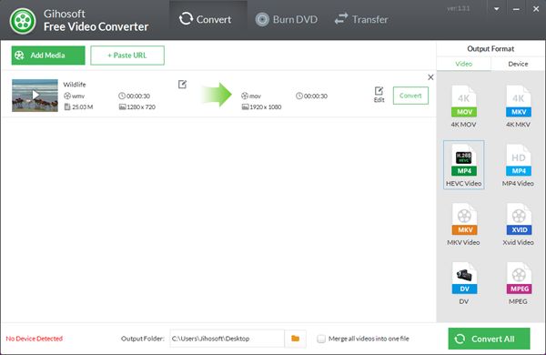 Gihosoft Free Video Converter