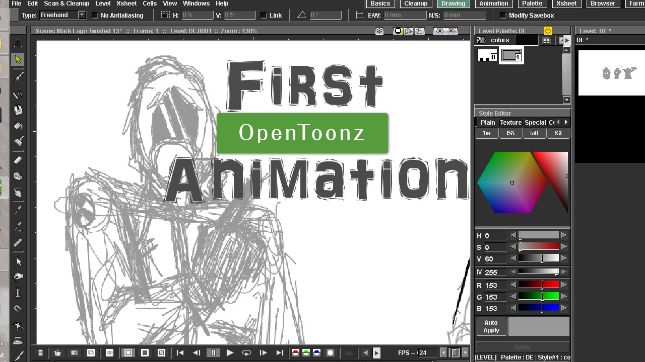 open toonz animation software