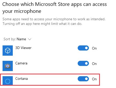 Turn ON Cortana