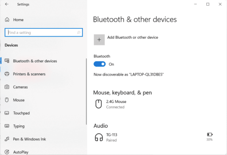 Bluetooth and other devices