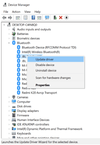 Updating Bluetooth Drivers On Windows 11 