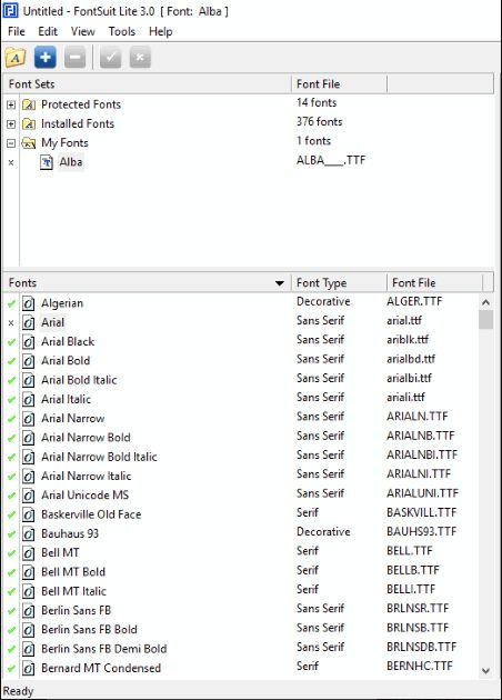 font manager for windows pc