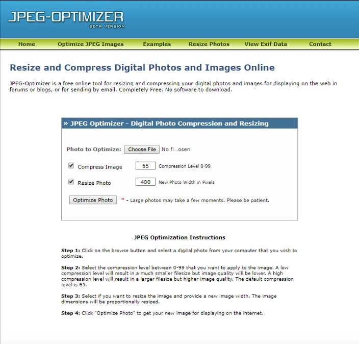 JPEG-Optimizer