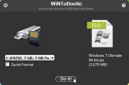 USB Bootable Software for windows