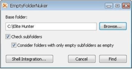 Empty Folder Nuker 
