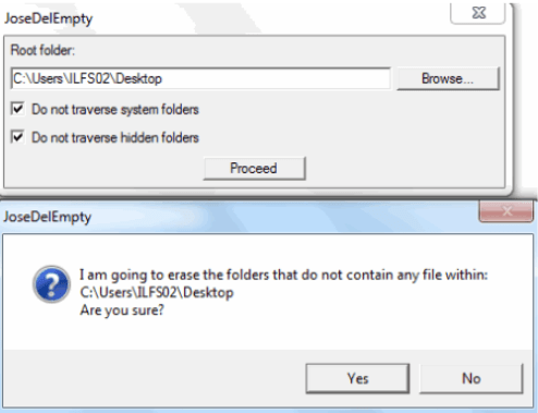 Empty Folders Finder