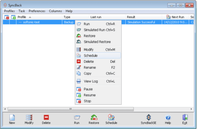 SyncBack Data Backup