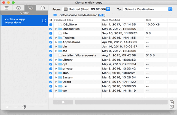 EaseUS Todo Backup for Mac