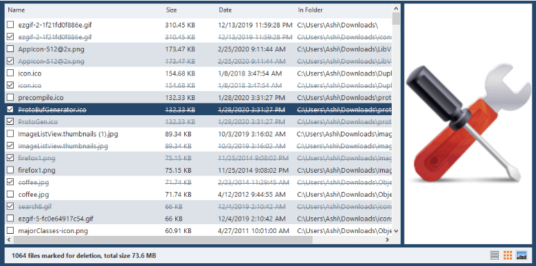 Ashisoft Duplicate File Finder safe