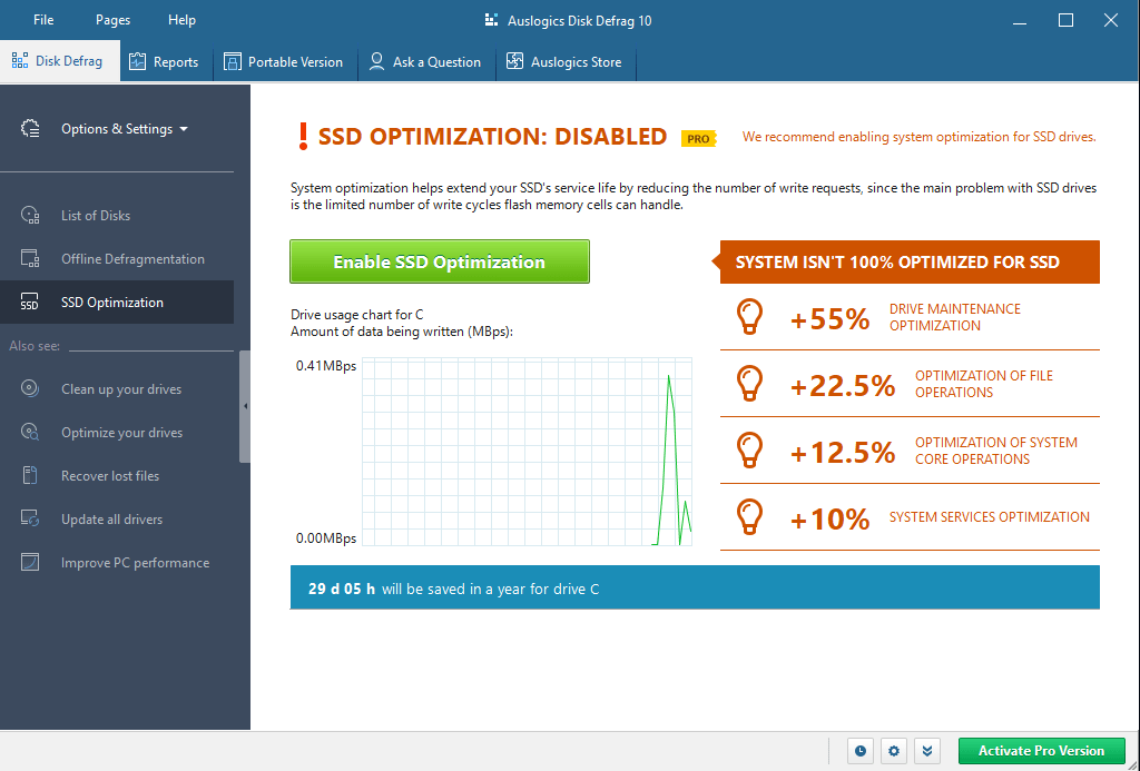 Auslogics Disk Defrag 3