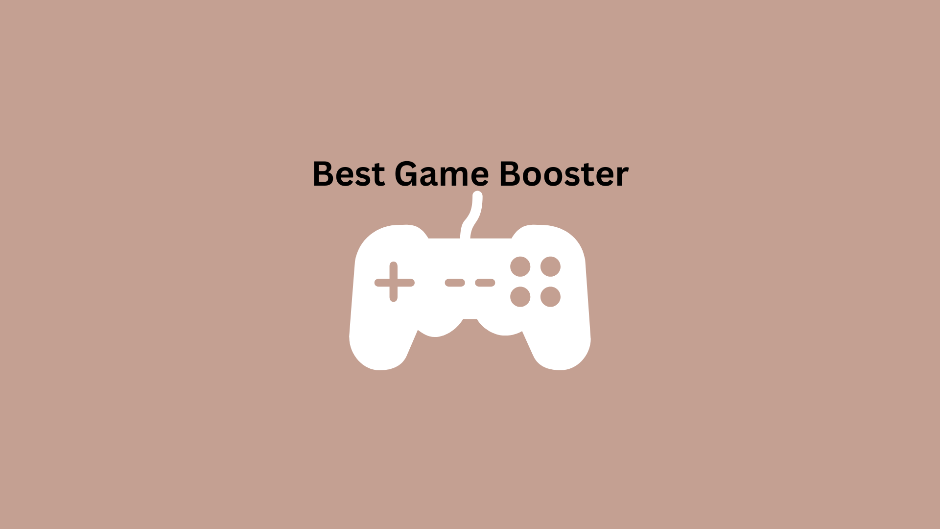 GameLibBooster Game Optimizer: optimize your PC for gaming