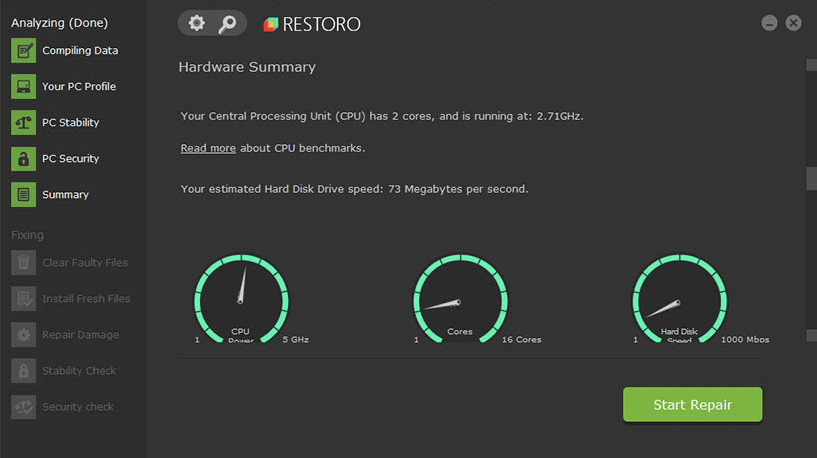 Pc repair tool