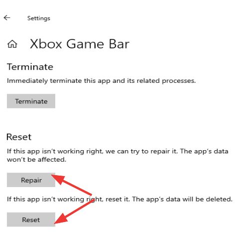 Gaming Features Aren't Available