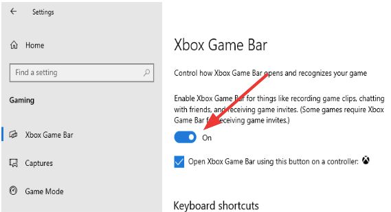 Gaming Features Aren't Available for windows desktop