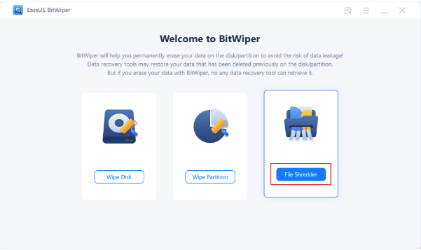 EaseUS BitWiper