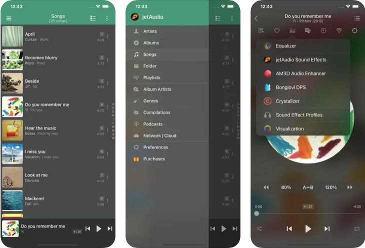 Song Player Apps For iPhone