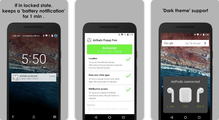 Airpods Apps for Android