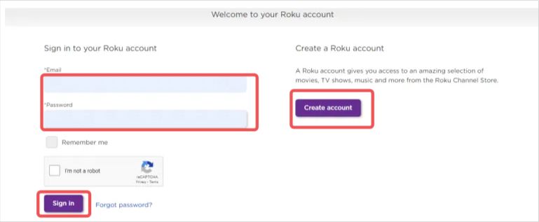 Roku account