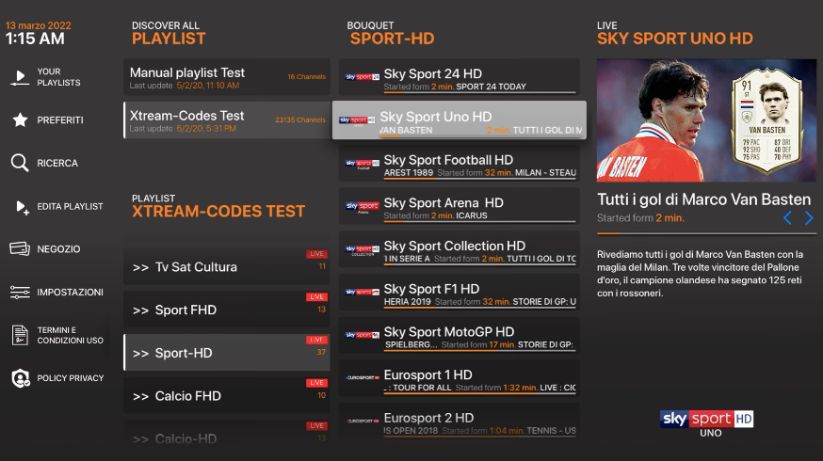 IP Television – IPTV M3U