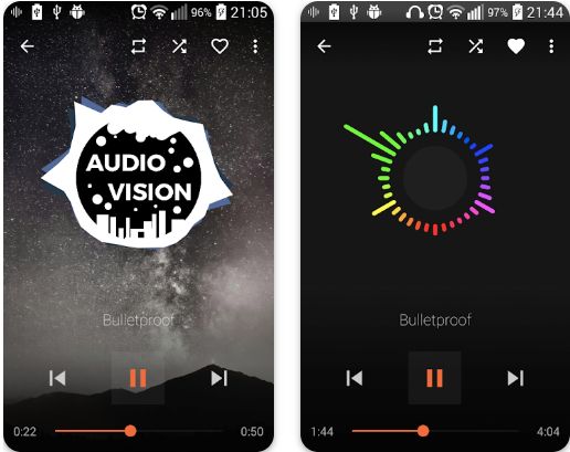 Audio Vision Music Player