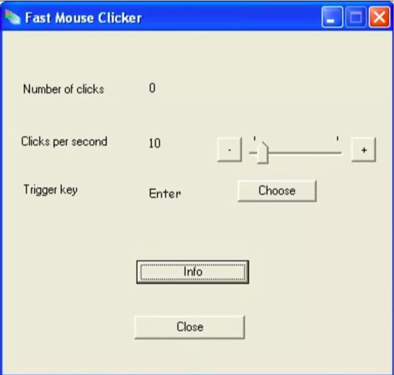 Fast Mouse Clicker