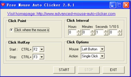 Free Mouse Auto Clicker