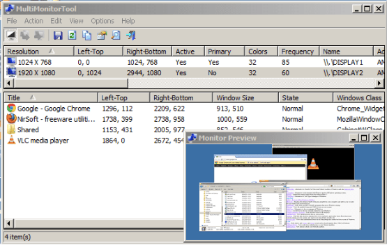 MultiMonitor Tool