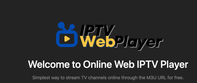 Web IPTV Player