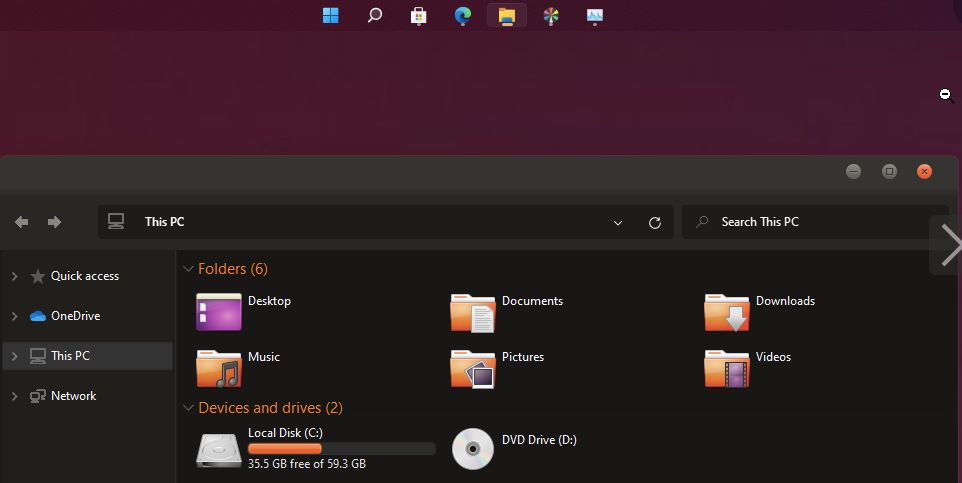 Ubuntu Dark Theme