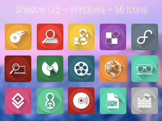 Shadow 135 Icon Pack