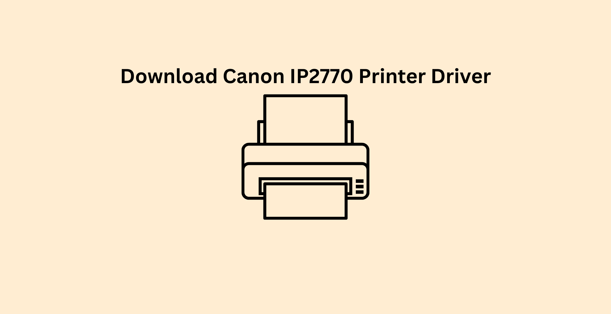 canon printer ip2770 drivers for windows 10