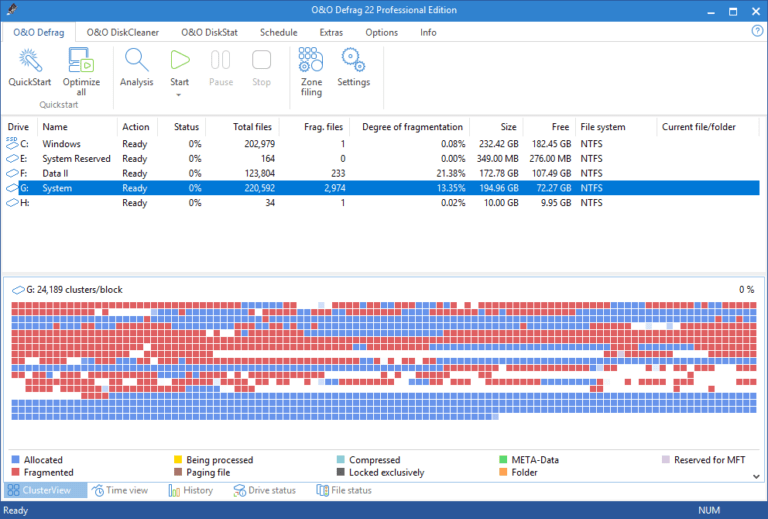 o&o disk defrag