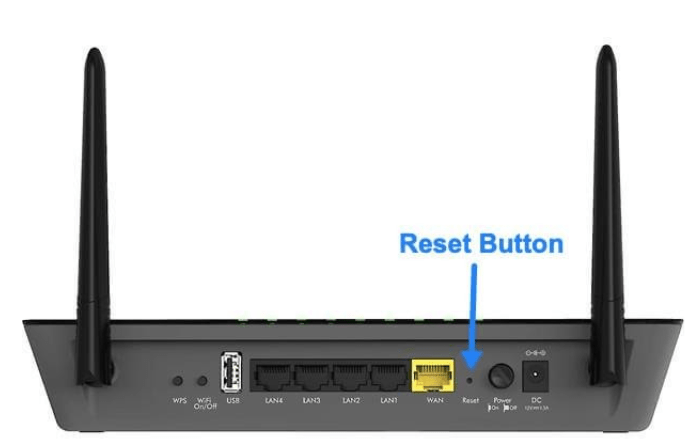Reset your router