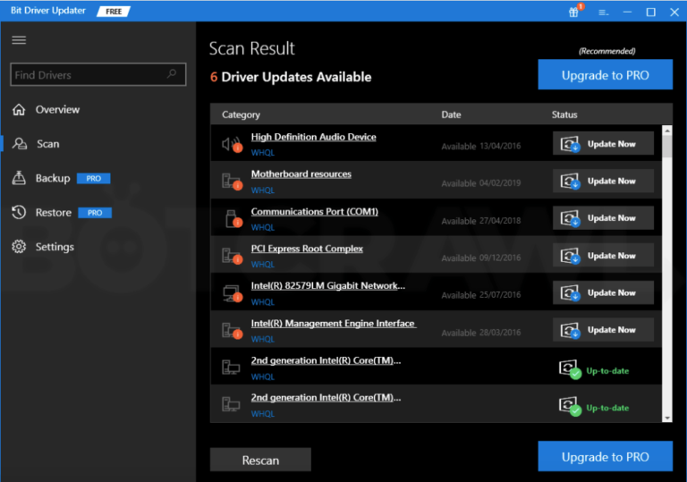 19 Best Free Driver Updater For Windows 11,10,8 & 7
