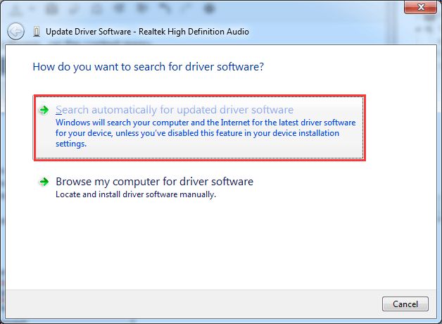 unable to install sound drivers in windows xp