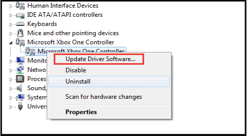 xbox 360 wireless receiver software player 1 in use