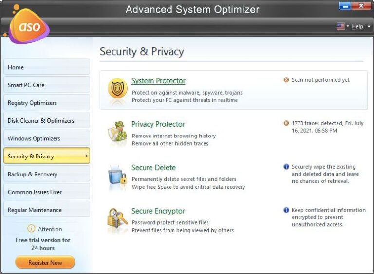 Advanced System Optimizer 3.81.8181.238 instal the last version for iphone