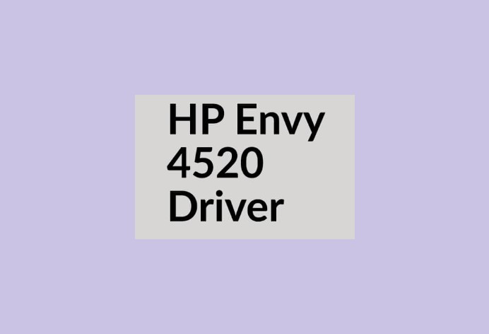Download HP Envy 4520 Drivers